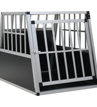 Hundetransportbox mit Einzeltür 65 x 91 x 69,5 cm