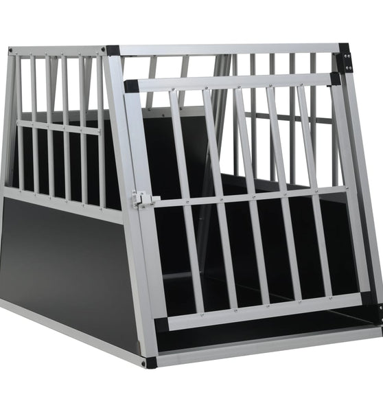 Hundetransportbox mit Einzeltür 65 x 91 x 69,5 cm