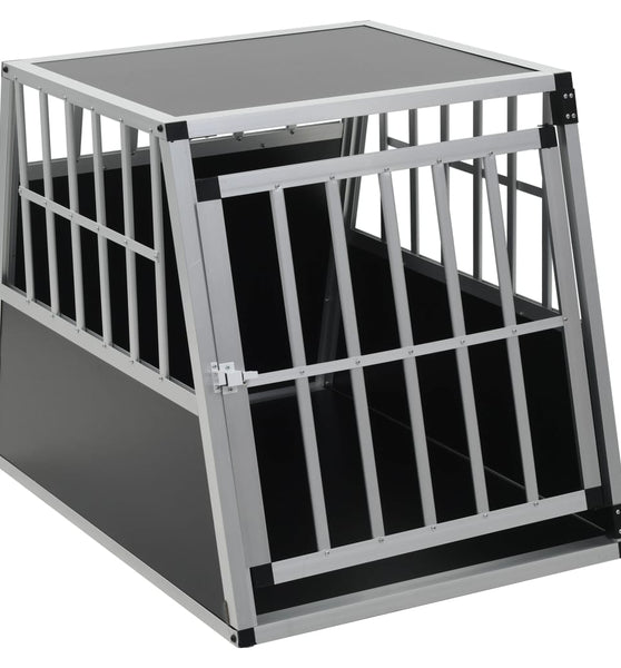Hundetransportbox mit Einzeltür 65 x 91 x 69,5 cm