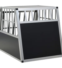 Hundetransportbox mit Einzeltür 65 x 91 x 69,5 cm