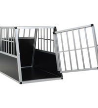 Hundetransportbox mit Einzeltür 65 x 91 x 69,5 cm