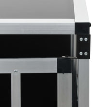 Hundetransportbox mit Einzeltür 65 x 91 x 69,5 cm