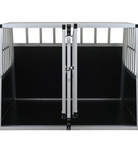 Hundetransportbox mit Doppeltür 94 x 88 x 69 cm