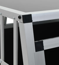 Hundetransportbox mit Doppeltür 94 x 88 x 69 cm