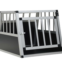 Hundetransportbox mit Einzeltür 54 x 69 x 50 cm
