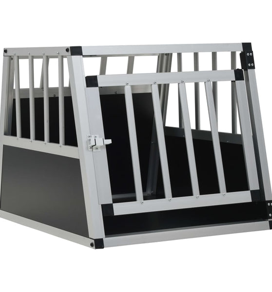 Hundetransportbox mit Einzeltür 54 x 69 x 50 cm