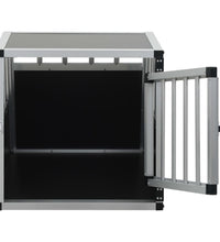 Hundetransportbox mit Einzeltür 54 x 69 x 50 cm
