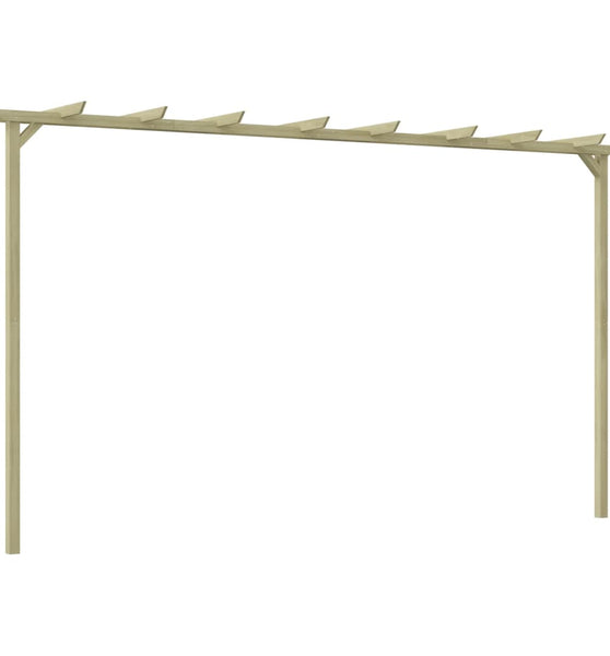 Garten-Pergola Kiefernholz Imprägniert 360x200x60 cm