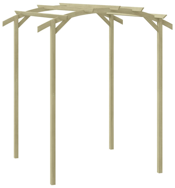 Garten-Pergola Kiefernholz Imprägniert 180x197x210 cm