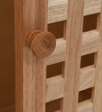 Waschbeckenunterschrank Massivholz Walnuss 66x29x61 cm