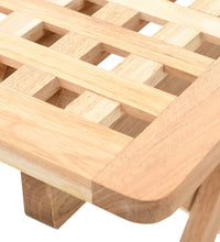 Klappbarer Beistelltisch Walnussholz Massiv 50x50x49 cm