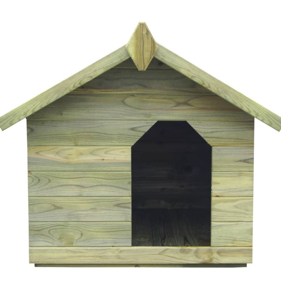Hundehütte mit Dach Imprägniertes Kiefernholz