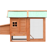 Hühnerkäfig 170x81x110 cm Kiefernholz & Tannenholz
