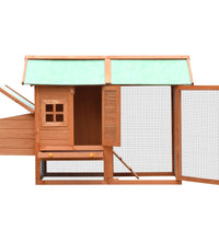 Hühnerkäfig 170x81x110 cm Kiefernholz & Tannenholz