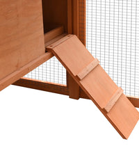 Hühnerkäfig 170x81x110 cm Kiefernholz & Tannenholz