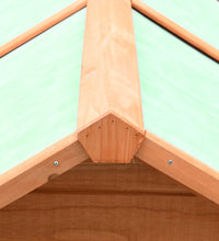 Hühnerkäfig 170x81x110 cm Kiefernholz & Tannenholz