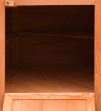 Hühnerkäfig 126x117x125 cm Kiefernholz & Tannenholz