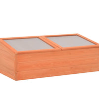 Frühbeet Holz 100x50x34 cm