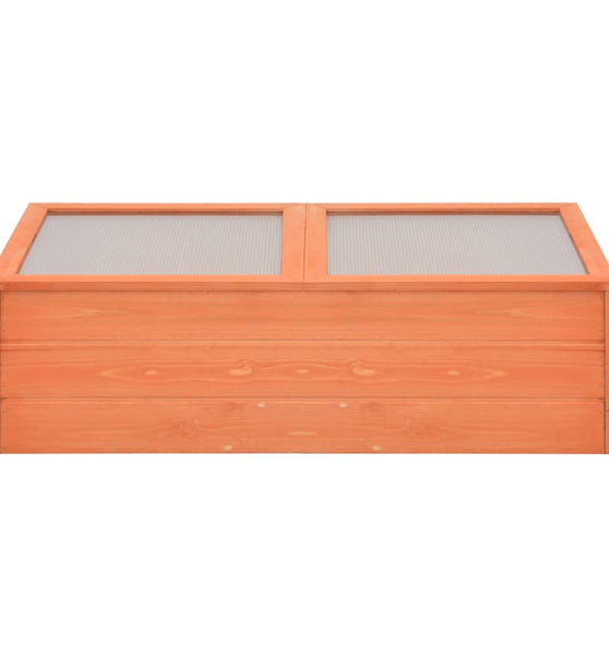 Frühbeet Holz 100x50x34 cm