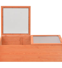 Frühbeet Holz 100x50x34 cm