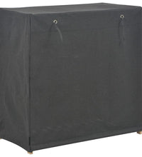 Schuhschrank mit Abdeckung Grau 79 x 40 x 80 cm Stoff