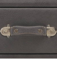 Couchtisch Grau 80x40x46 cm Kunstleder