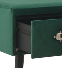 Couchtisch Grün 80x40x46 cm Samt