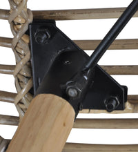 Esszimmerstühle 6 Stk. Natur Rattan Braun