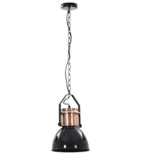 Deckenlampe 2 Stk. Schwarz Rund E27