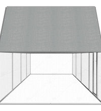 Hühnerstall 8x2x2 m Verzinkter Stahl