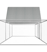 Hühnerstall 6x2x2 m Verzinkter Stahl