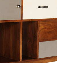 Sideboard 115 x 35 x 86 cm Akazienholz Massiv