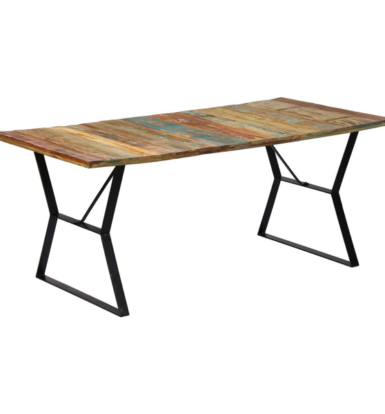 Esstisch 180x90x76 cm Altholz Massiv