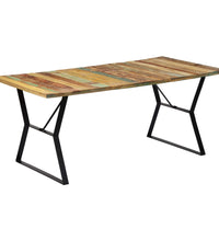 Esstisch 180x90x76 cm Altholz Massiv