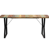 Esstisch 180x90x76 cm Altholz Massiv