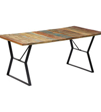 Esstisch 180x90x76 cm Altholz Massiv
