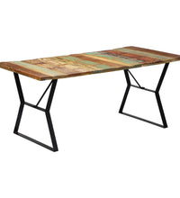 Esstisch 180x90x76 cm Altholz Massiv