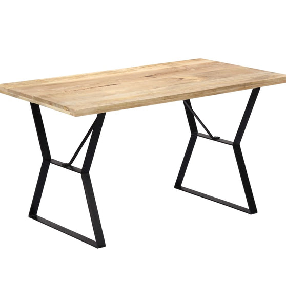 Esstisch 140x80x76 cm Massivholz Mango