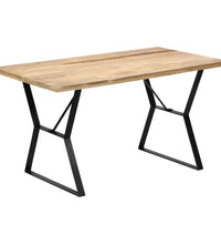 Esstisch 140x80x76 cm Massivholz Mango