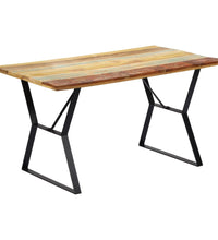Esstisch 140x80x76 cm Altholz Massiv