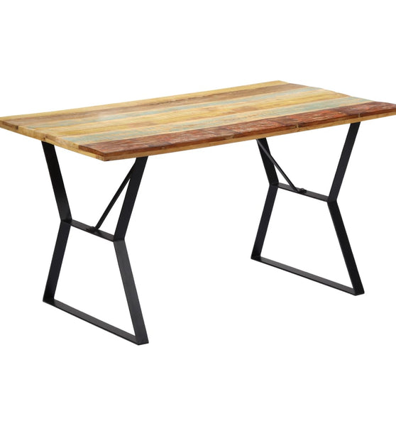 Esstisch 140x80x76 cm Altholz Massiv