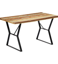 Esstisch 140x80x76 cm Altholz Massiv