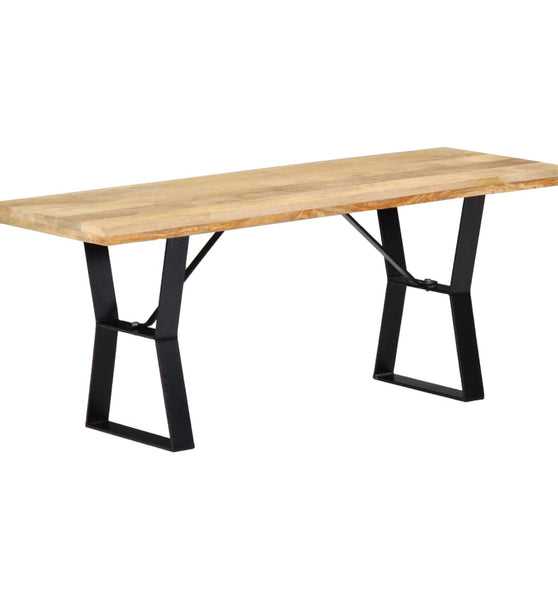 Sitzbank 110 cm Massivholz Mango