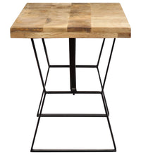 Sitzbank 110 cm Massivholz Mango