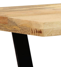 Sitzbank 110 cm Massivholz Mango