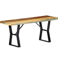 Sitzbank 110 cm Altholz Massiv