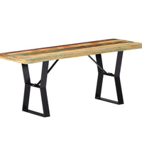 Sitzbank 110 cm Altholz Massiv