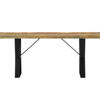 Sitzbank 110 cm Altholz Massiv