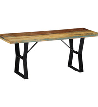Sitzbank 110 cm Altholz Massiv