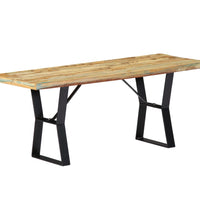 Sitzbank 110 cm Altholz Massiv